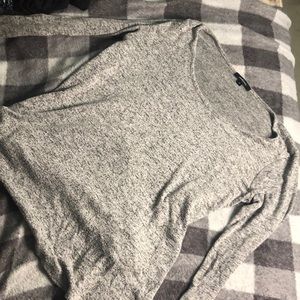 Solid Gray Sweater👽